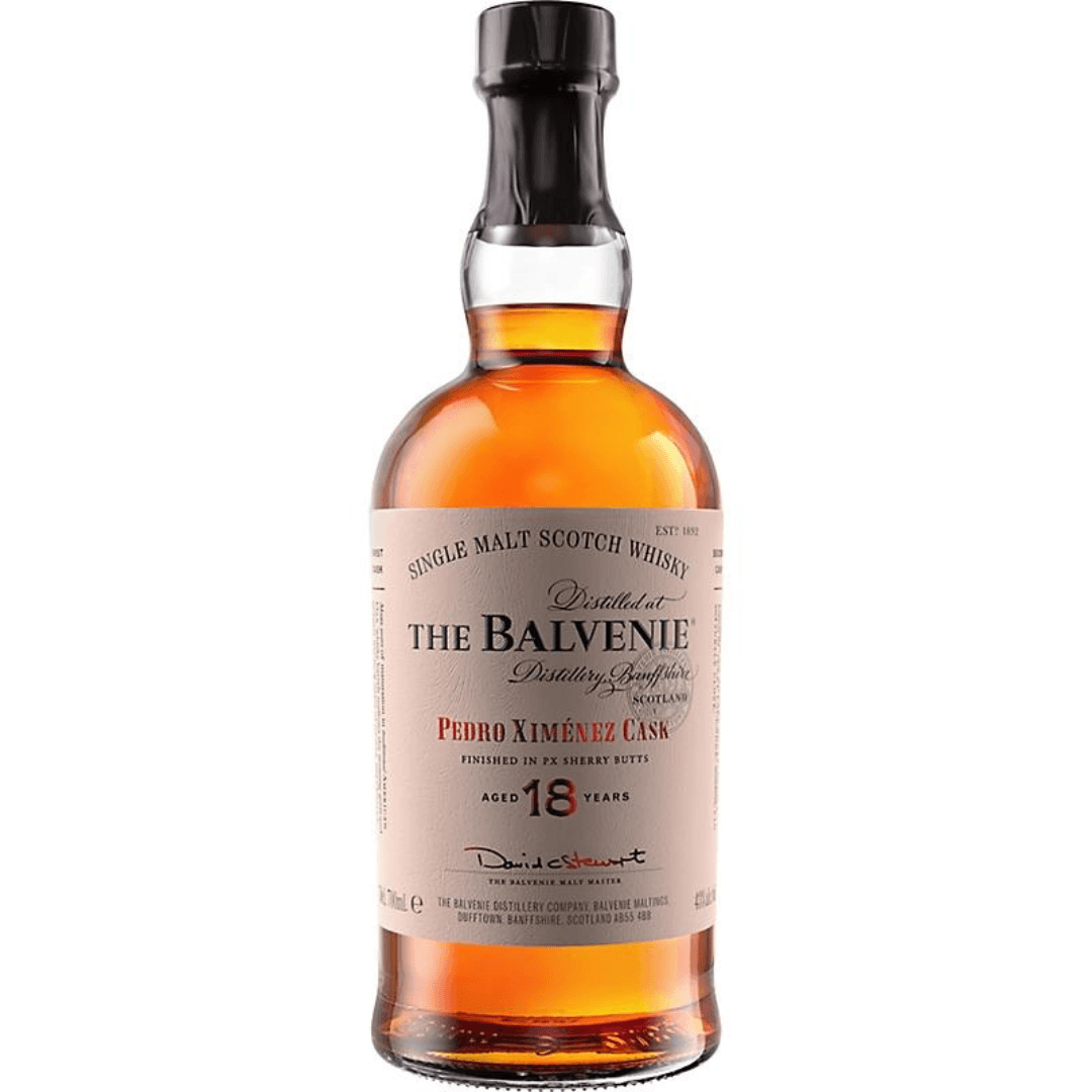 The Balvenie 18 Years Old Pedro Ximenez Cask Single Malt Scotch Whisky 700ml