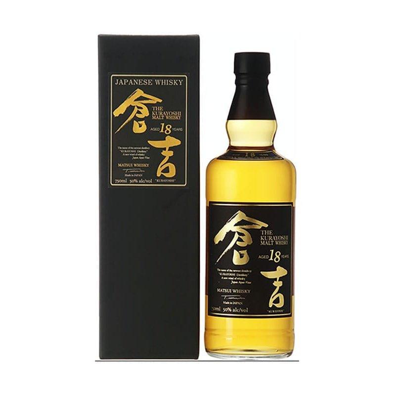 The Kurayoshi Pure Malt 18 Years Old Japanese Whisky 750ml