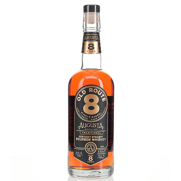 Augusta Old Route 8 Years Old Cask Strength Bourbon 750ml