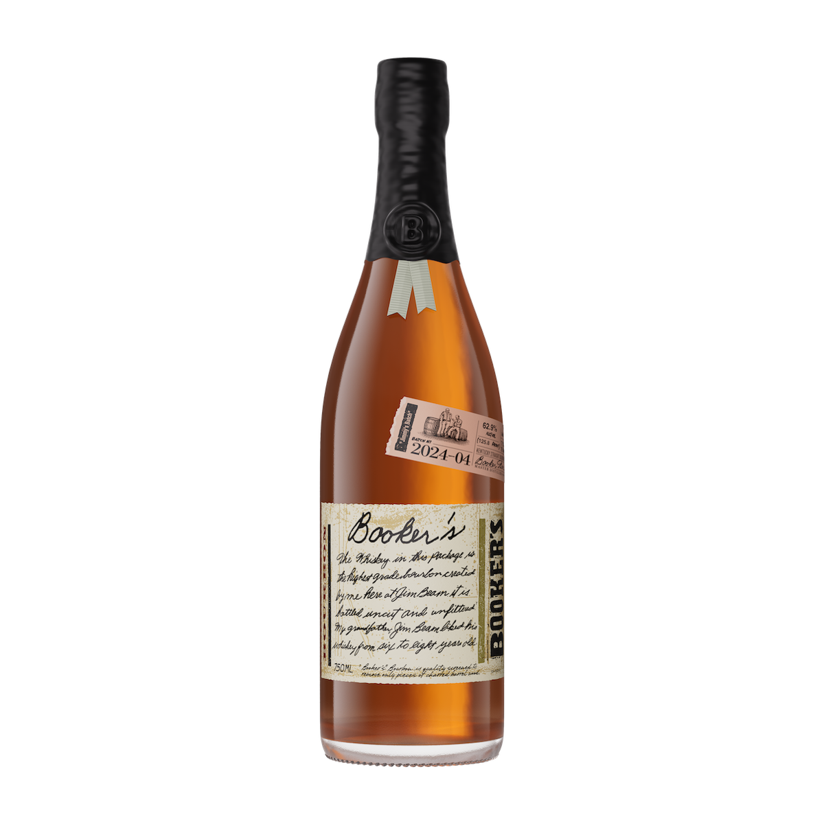 Booker’s Uncut and Unfiltered Small Batch 2024-04 750ml