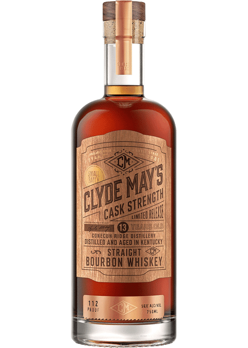 Clyde May 13 Year Cask Strength Bourbon 112 Proof’..