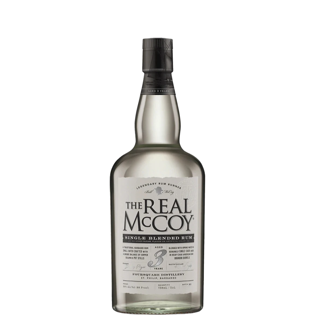The Real McCoy 3-Year-Old Single Blended Rum 750ml
