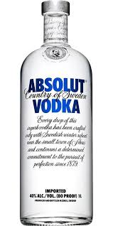 Absolut Vodka 1L