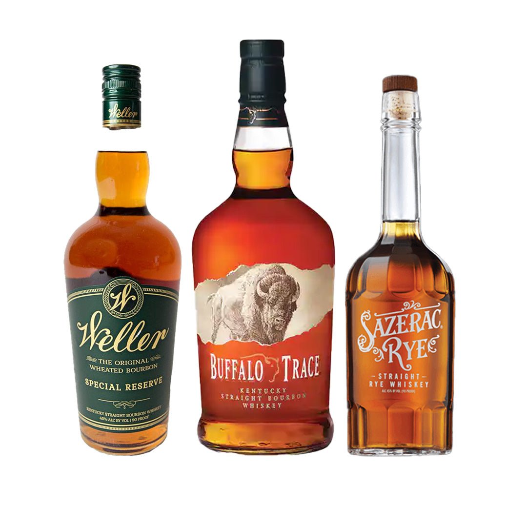 Weller Special Reserve, Sazerac Rye, Buffalo Trace Bourbon Bundle