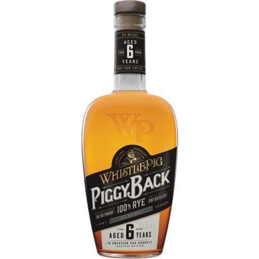 Whistlepig Piggy Back Rye Whiskey 750ml