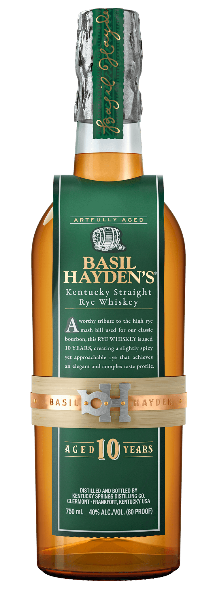 Basil Hayden’S 10 Years Old Rye Whiskey 750ml