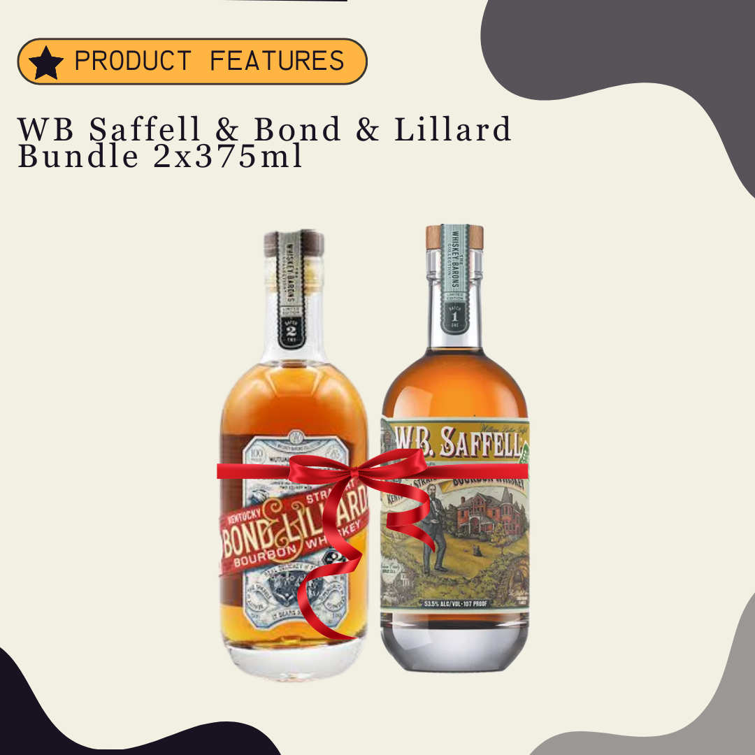 WB Saffell & Bond & Lillard Bundle 2x375ml