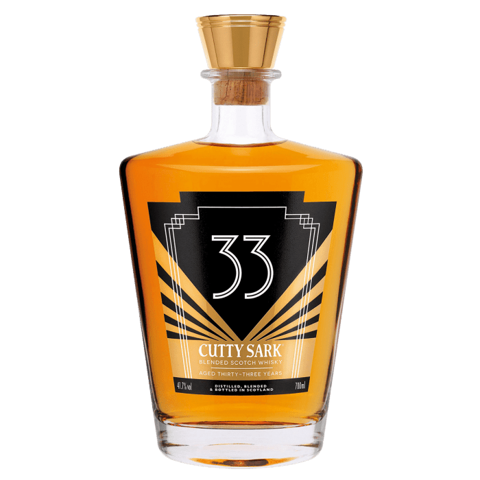 Cutty Sark 33 Years Blended Scotch Whisky 750ml