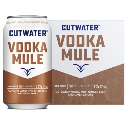 Cutwater Vodka Mule RTD Cocktail,.