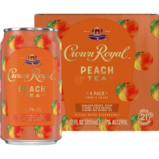 Crown Royal Peach Tea 355ml