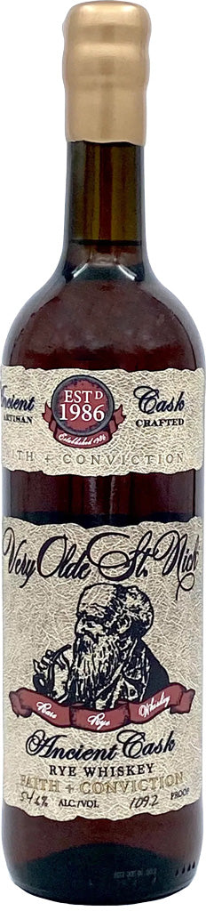 Very Old St. Nick, Faith & Conviction, Rye Whiskey,750ml