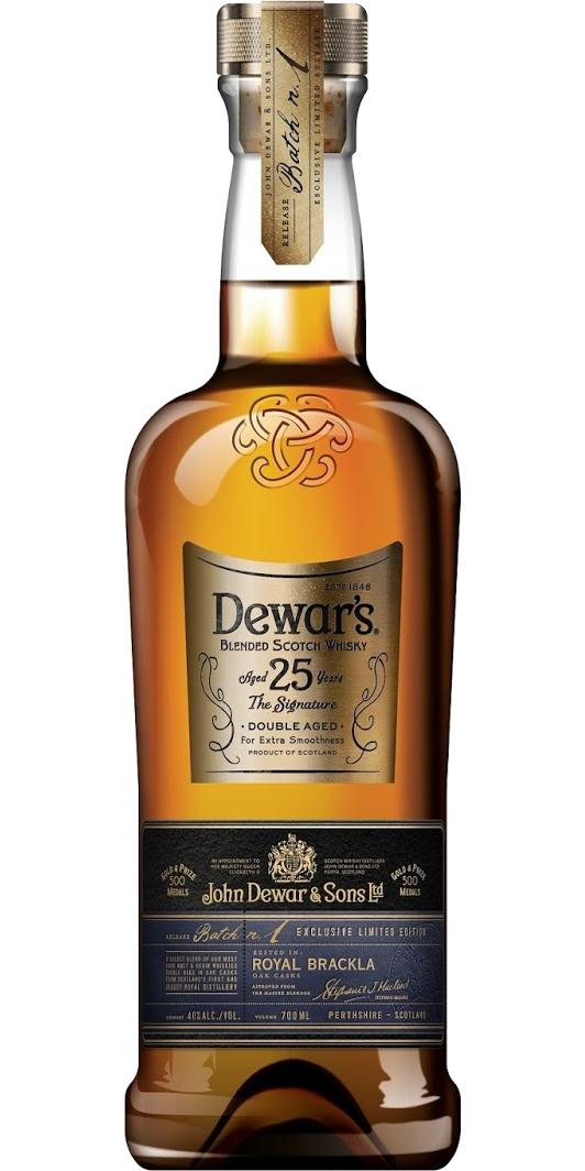 Dewar’s 25 Years Old The Signature Blended Scotch Whisky 750ml