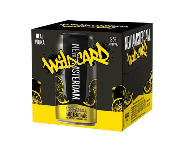Wildcard Hard Lemonade Can 4x355ml