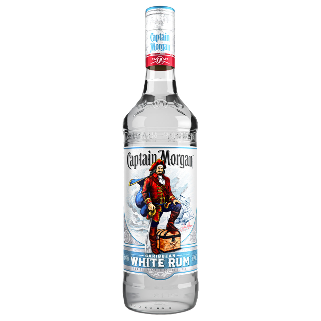 Captain Morgan White Rum 1L