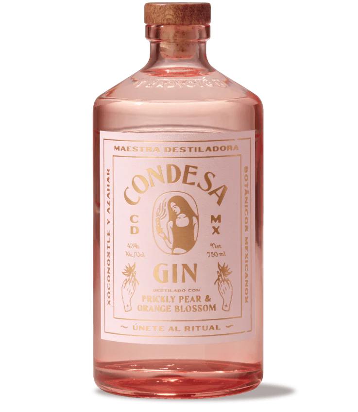 Condesa Gin Prickly Pear Orange Blossom 750ml