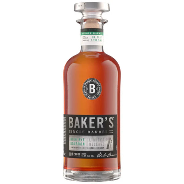 Baker’s Single Barrel High Rye Bourbon 7yr