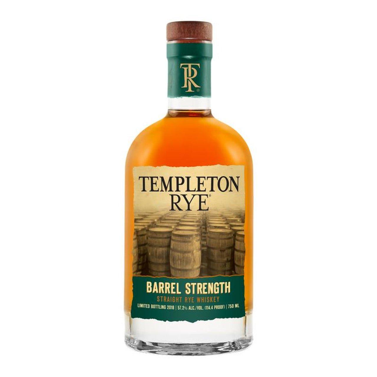 Templetion Rye Barrel Strength 750ml