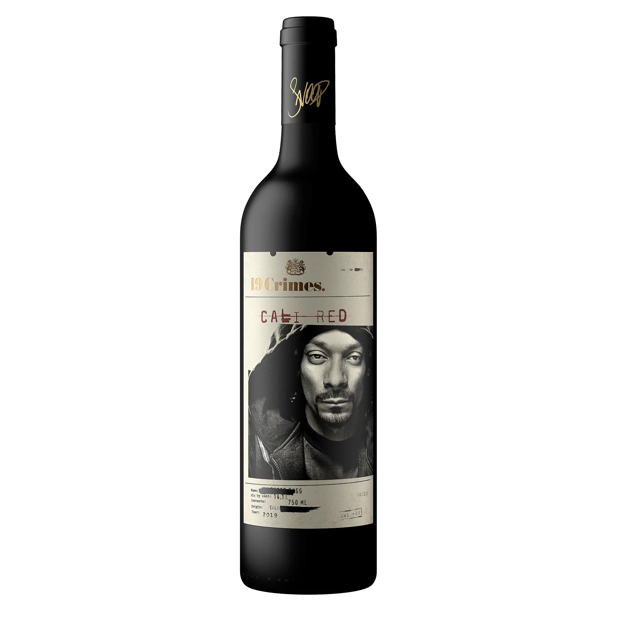 19 Crimes Snoop Dogg Cali Red Blend 750ml’.