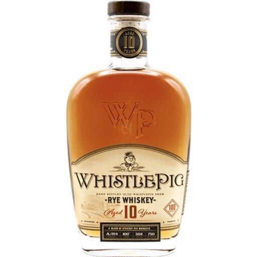 Whistlepig Straight Rye Whiskey 10 Years Old 750ml