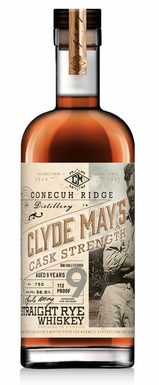 Clyde May’s Cask Strength Straight Rye 9 yrs 750ml