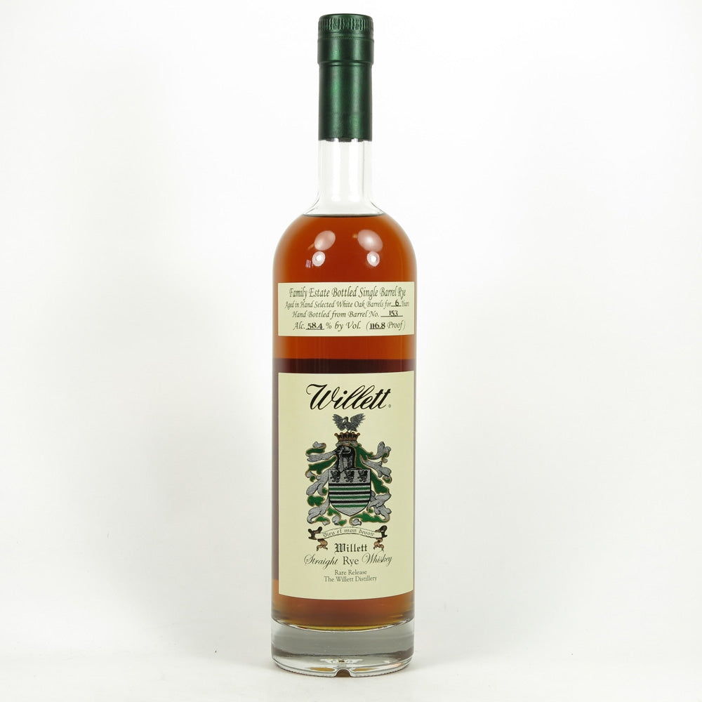 Willett 6 Years Family Estate Single Barrel Rye 116.8 Proof 750ml