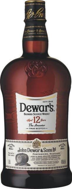 Dewar’S 12 Years Old Blended Scotch Whisky 1.75L