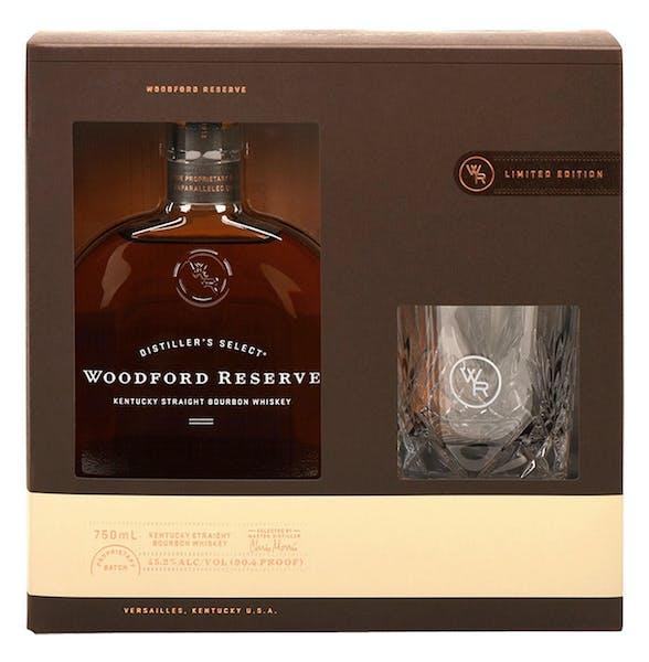 Woodford Reserve Kentucky Straight Bourbon Whiskey W/ Glasses 750ml