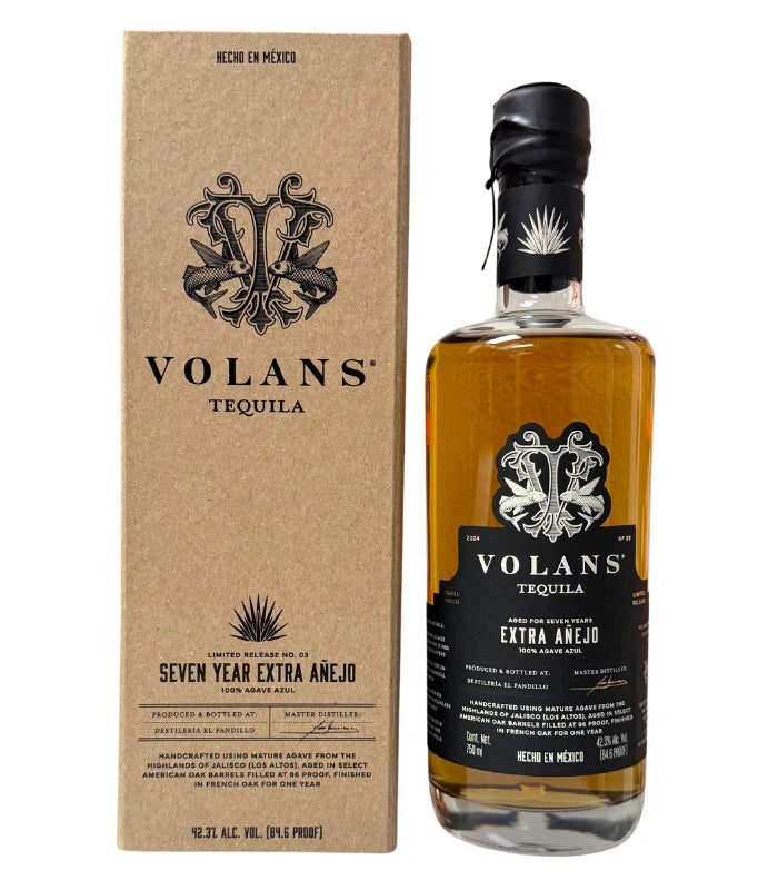 Volans Tequila 7 Years Extra Anejo’ Limited Release 750ML