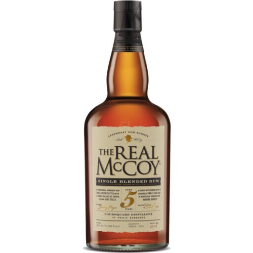The Real Mccoy 5 Years Old Single Blended Aged Rum 750ml