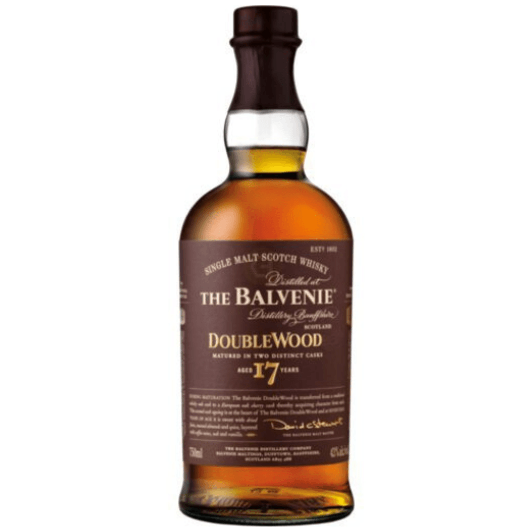 Balvenie 17 Years Double Wood Single Malt Scotch Whiskey Sherry Oak 750ml