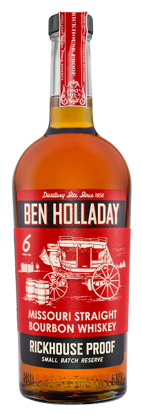 Ben Holladay Rickhouse Proof 6 Years Old Small Batch Reserve Bourbon Whiskey 750ml