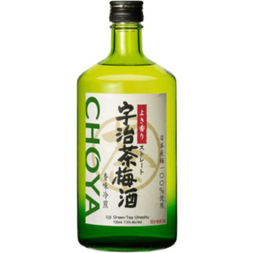 Choya Ujicha Green Tea Flavored Umeshu 720ml