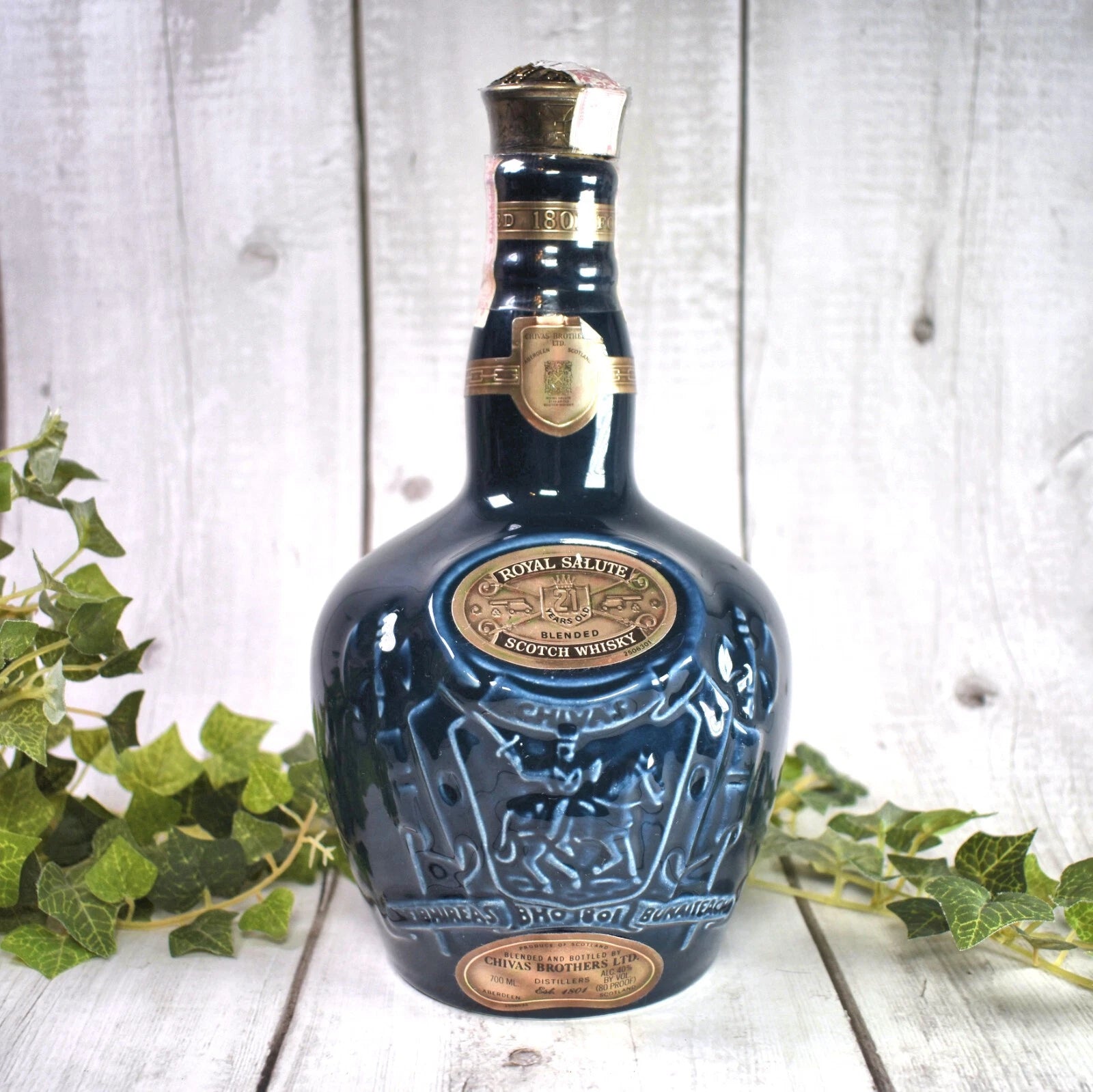 Blue Chivas Brothers Limited Edition Royal Salute Scotch Whisky 375ml