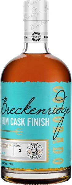Breckenridge Whiskey Rum Cask Finish Nv 750ml