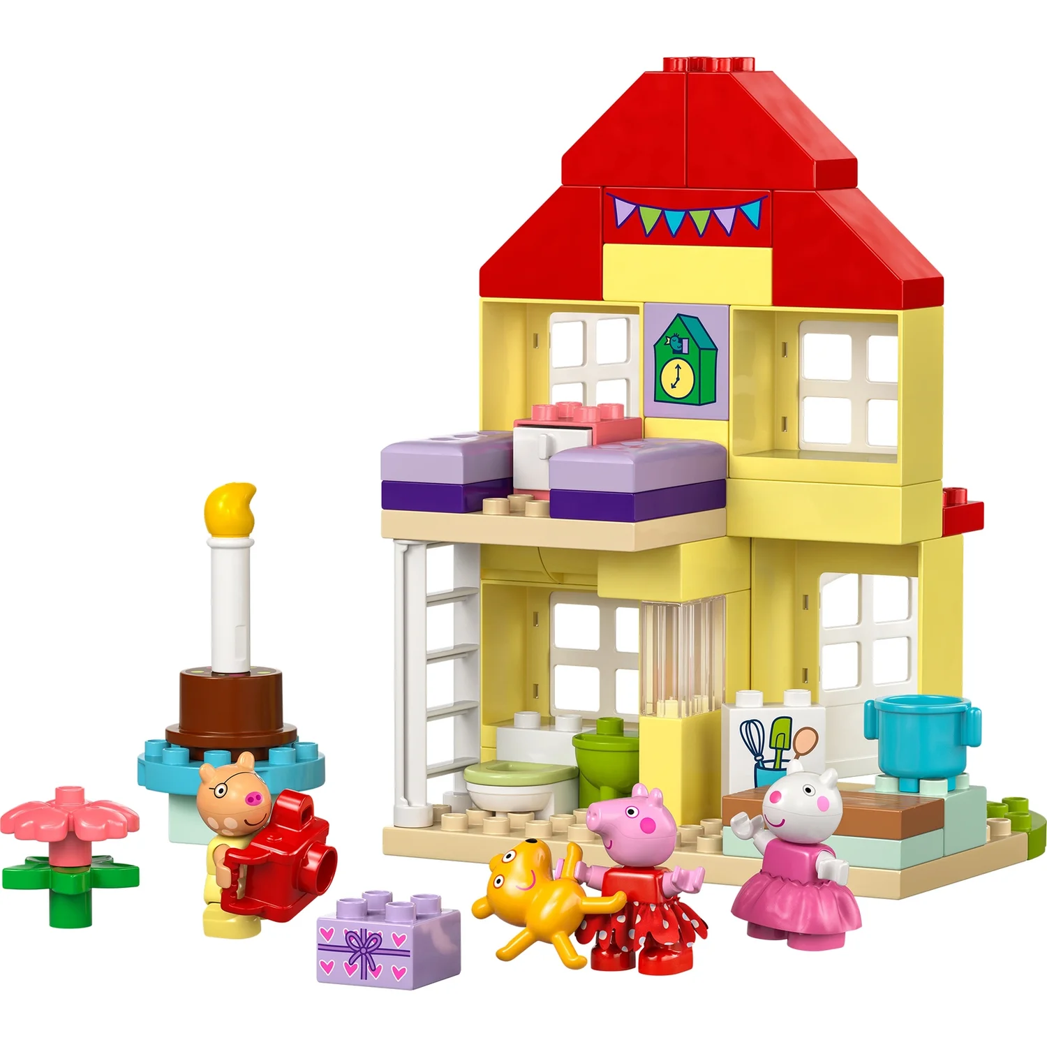 LEGO DUPLO Peppa Pig Birthday House Toy for Toddlers 10433