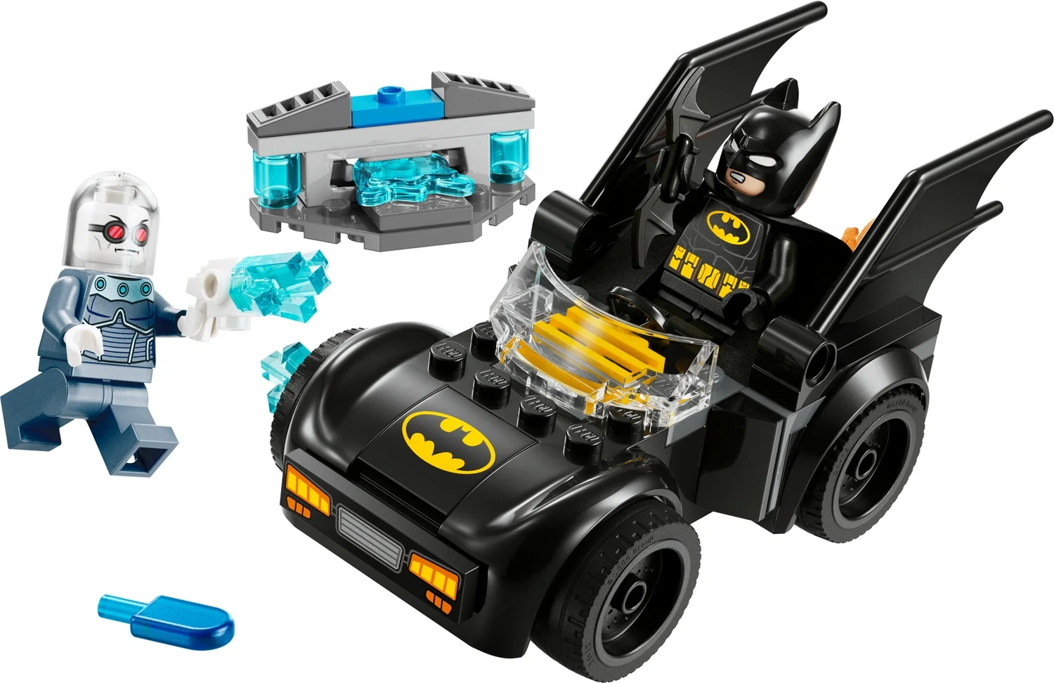 LEGO DC Batman & Batmobile vs. Mr. Freeze Car Toy Set 76301