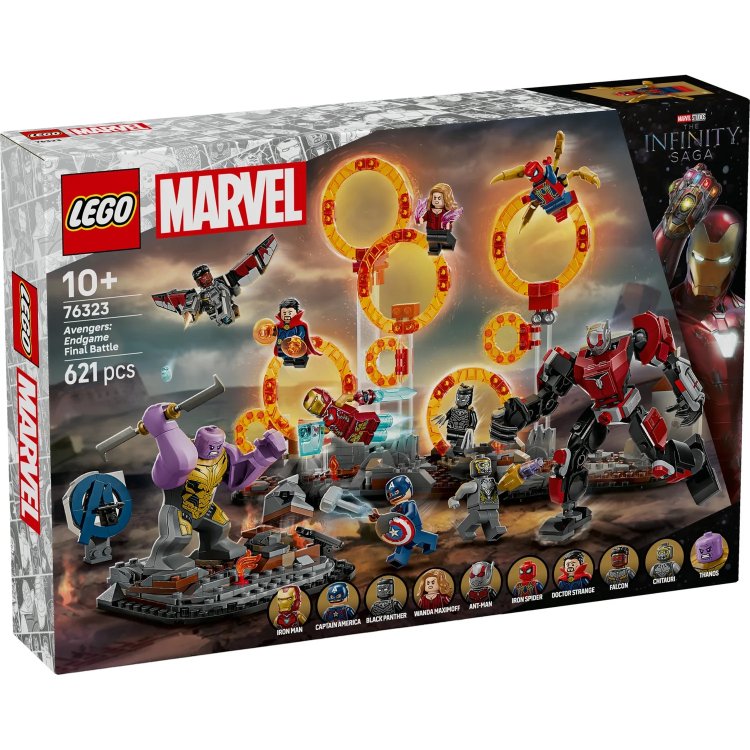 LEGO Marvel Avengers Endgame Final Battle Building Toy 76323