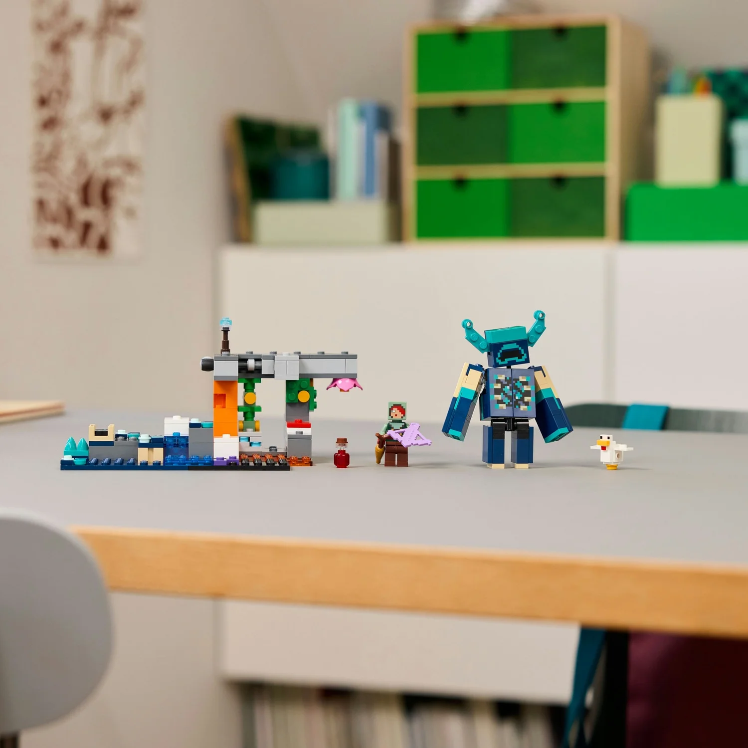 LEGO® Minecraft® The Warden Encounter Collectible Video Game Merch 21274