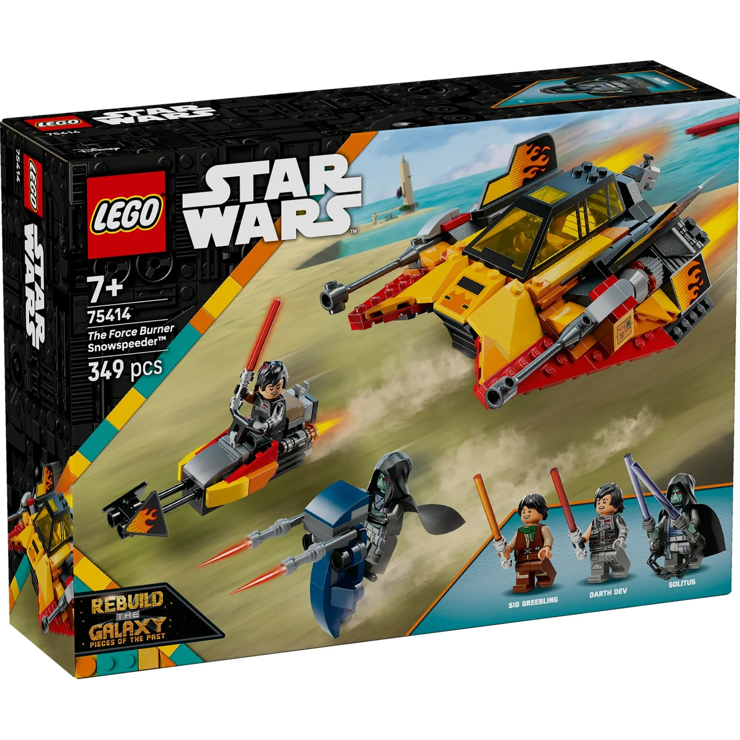 LEGO Star Wars The Force Burner Snowspeeder Set 75414