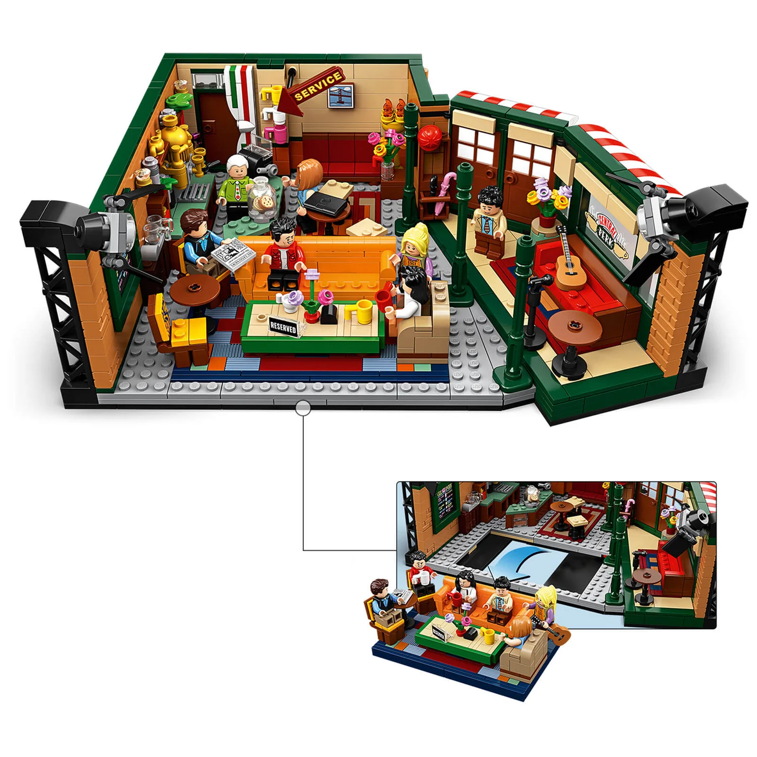 LEGO Ideas: Central Perk Friends: TV Show Collector Set (21319)
