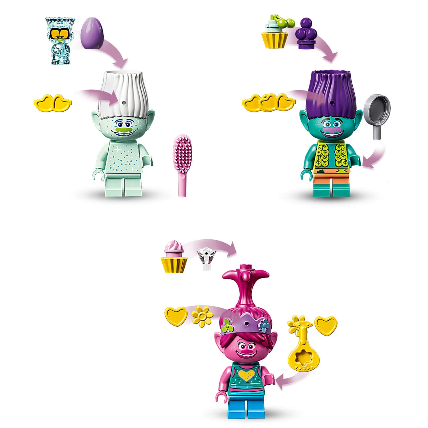 LEGO Trolls World Tour: Pop Village Celebration Playset (41255)
