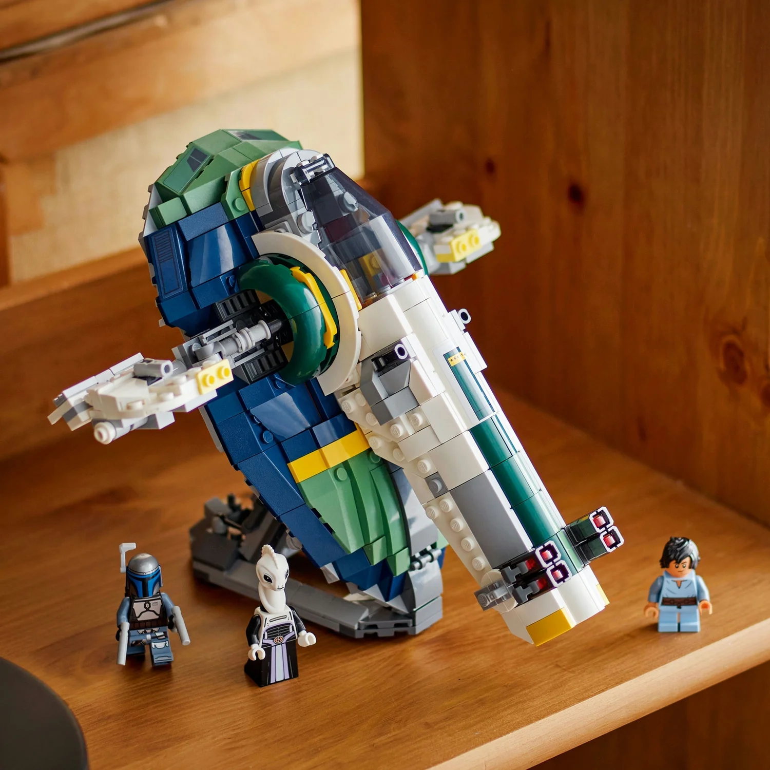LEGO Star Wars Jango Fett’s Starship Building Toy Set 75433