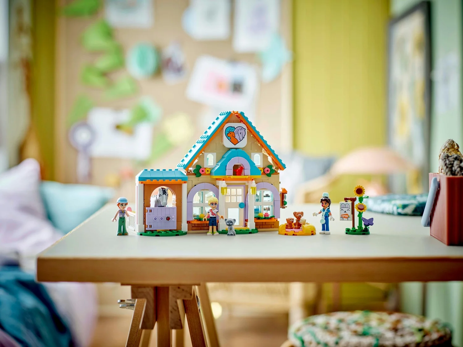 LEGO® Friends Horse and Pet Vet Clinic Pretend-Play Toy 42651