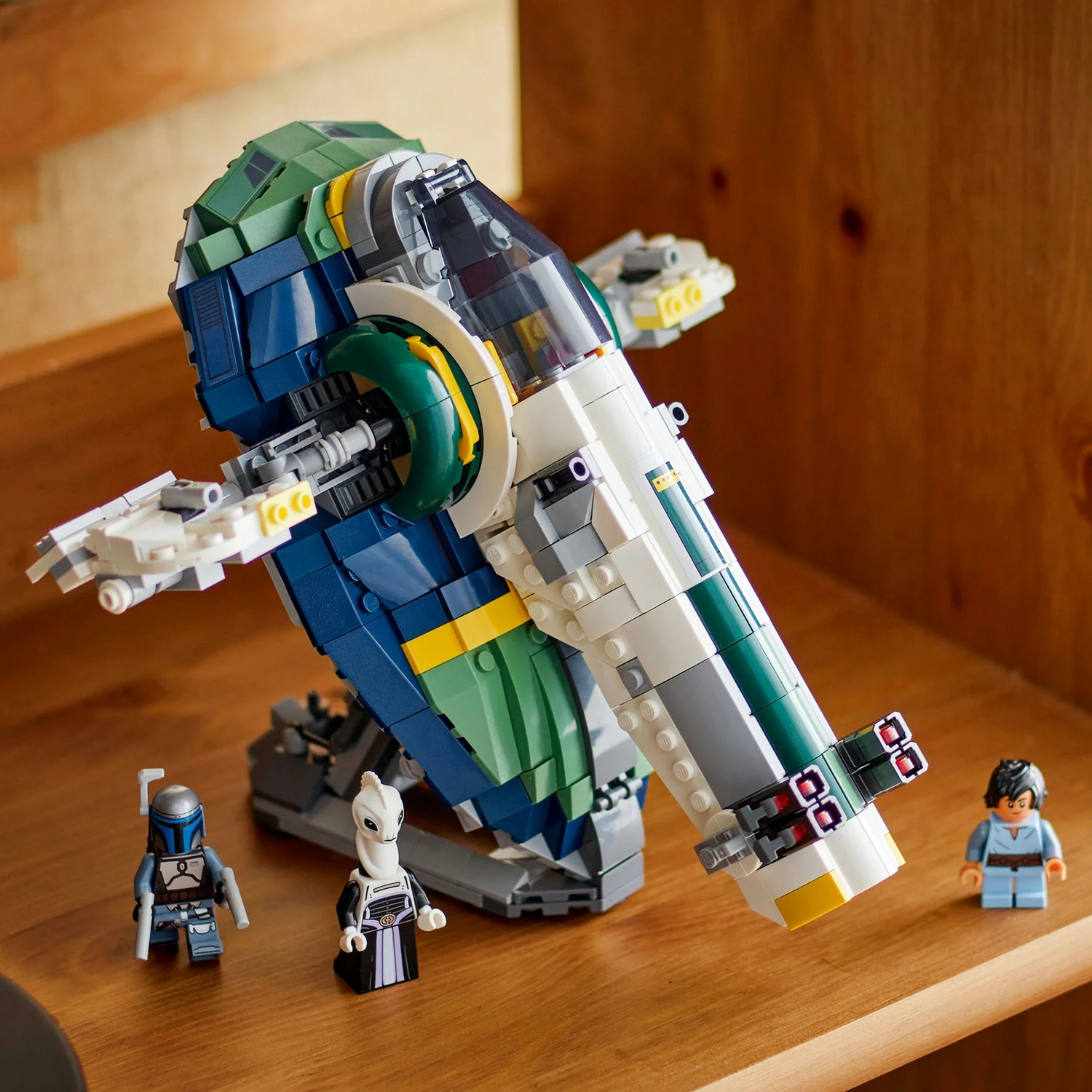 LEGO Star Wars Jango Fett’s Starship Building Toy Set 75433