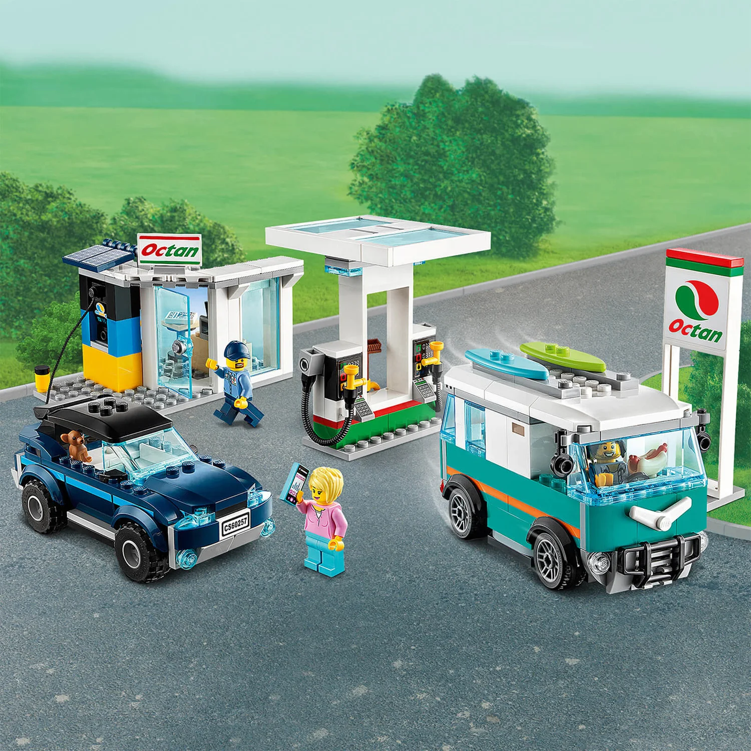LEGO City: Nitro Wheels Service Station Building Set (60257)