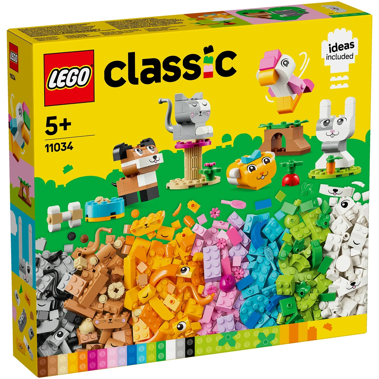 LEGO Classic Creative Pets Animal Toys with Bricks 11034