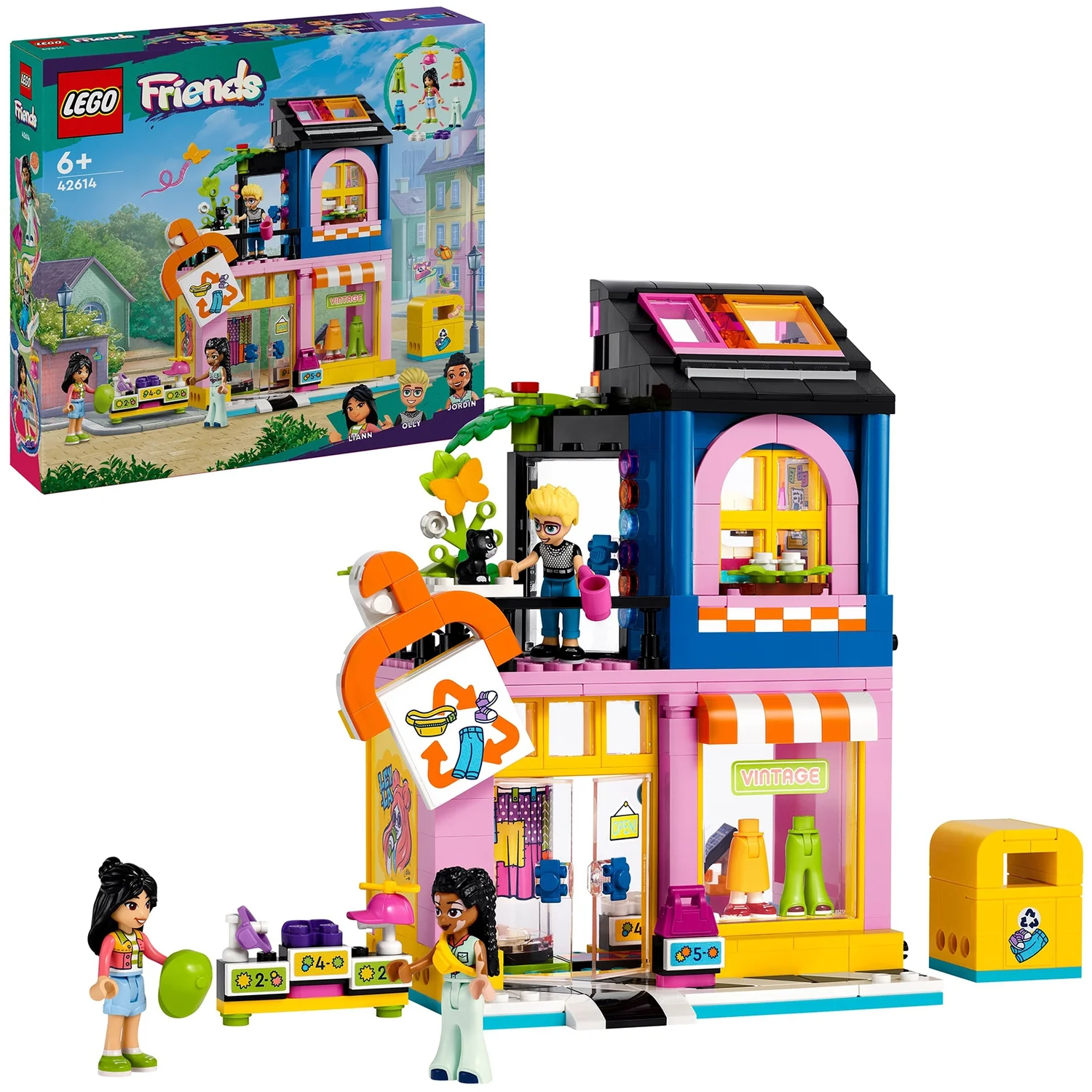 LEGO Friends Vintage Fashion Store Toy Shop Playset 42614