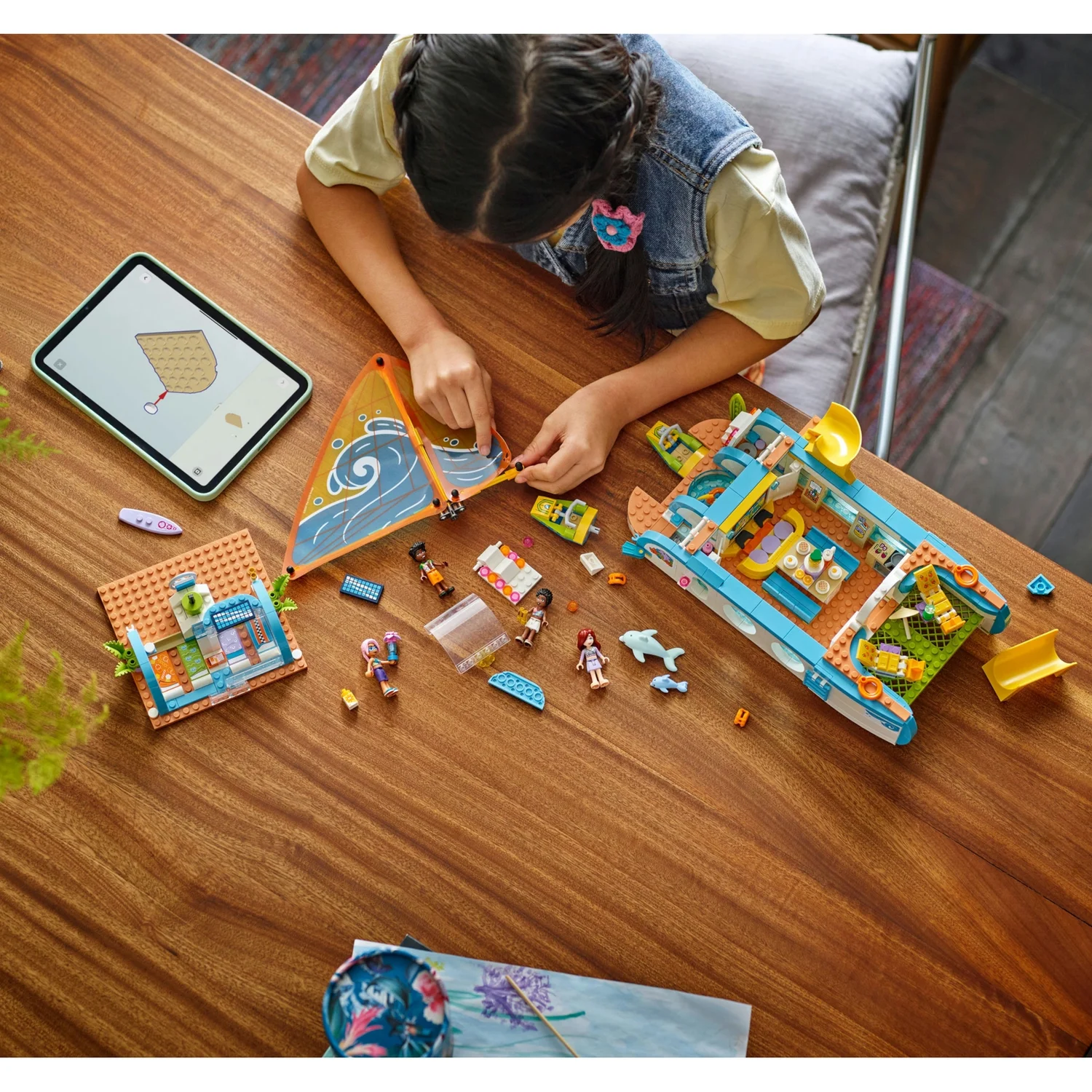 LEGO® Friends Travel Boat Adventure Building Kit Role-Play Toy 42664