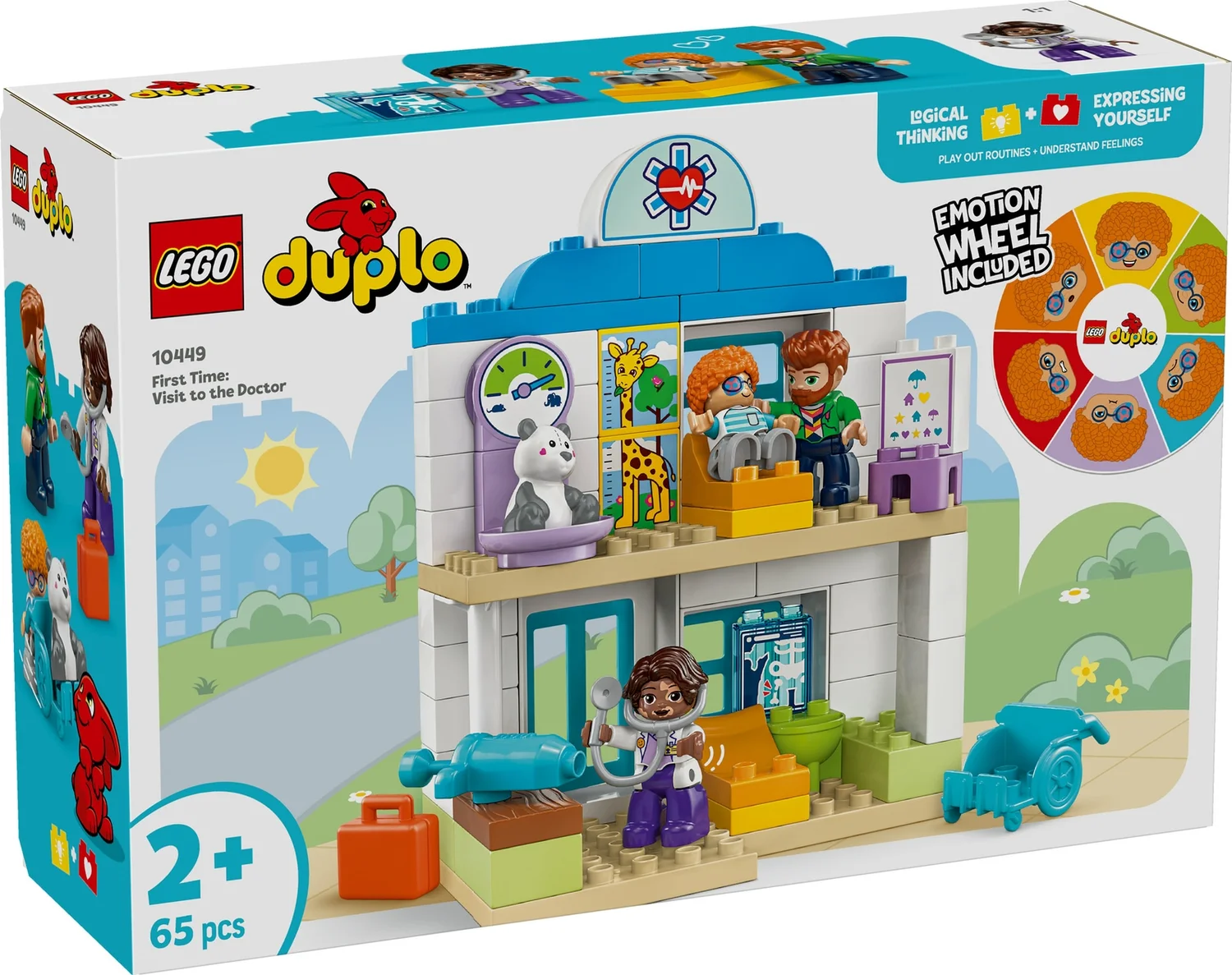 LEGO DUPLO First Time: Visit to the Doctor Toy Playset 10449