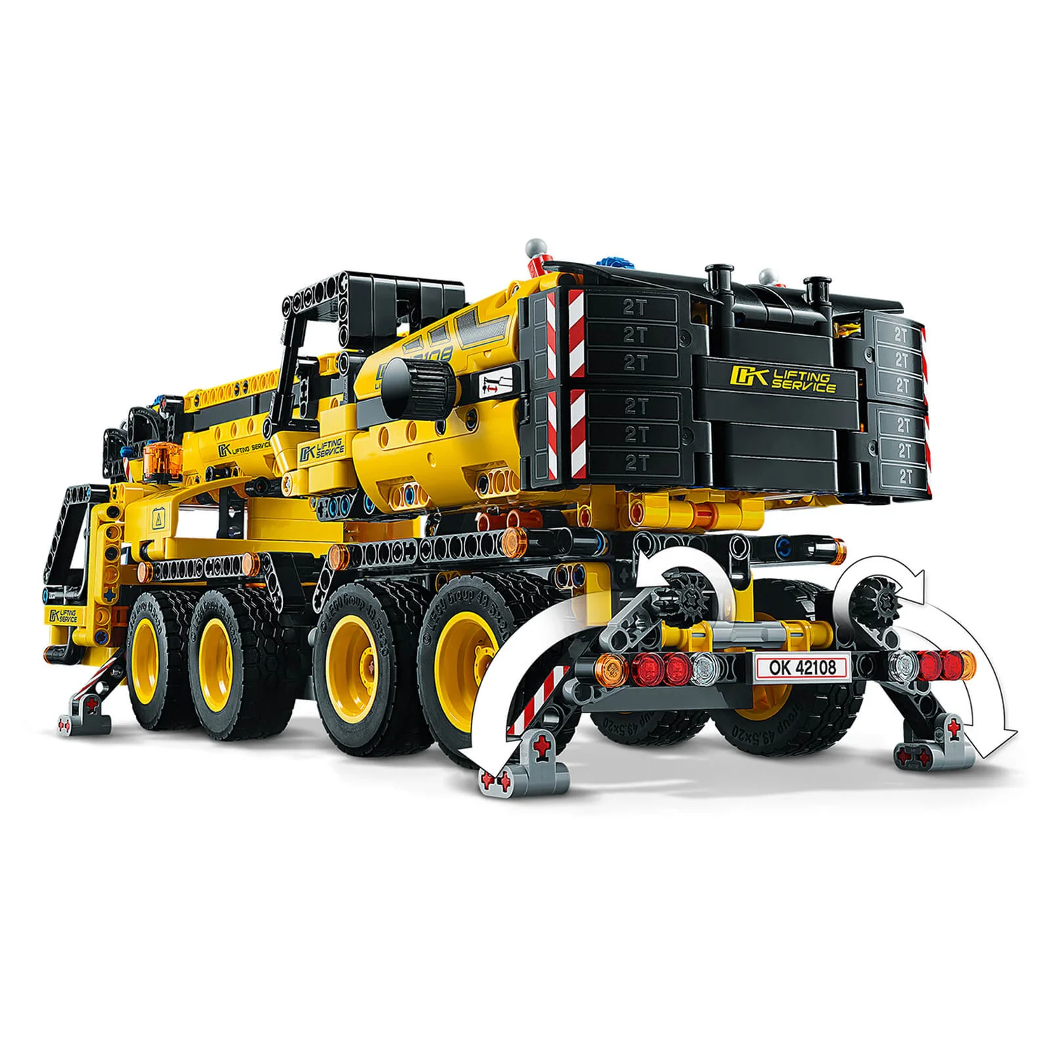 LEGO Technic: Mobile Crane Truck Toy (42108)